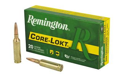 Remington Core-Lokt 6mm Creedmoor 100 gr Pointed Soft Point 20 Rounds