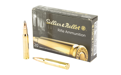 Sellier & Bellot .30-06 Springfield 150 Grain SPCE Soft Point, 20 Rounds Per Box