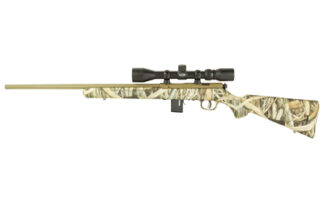 Savage 93 XP .22 Magnum Bolt Action Rifle, 21 in Barrel, 10+1 Rounds, Brush Camo