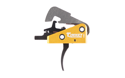 Timney 670 Competition Trigger Solid Single-Stage Curved Trigger, 4 lb Draw Weight