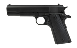 TISAS 1911A1 Service Semi-Auto .45 ACP 5 in 7+1 Rounds Black Cerakote Iron Sights