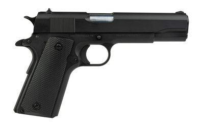 TISAS 1911A1 Service Semi-Auto .45 ACP 5 in 7+1 Rounds Black Cerakote Iron Sights