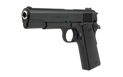 TISAS 1911A1 Service Semi-Auto .45 ACP 5 in 7+1 Rounds Black Cerakote Iron Sights