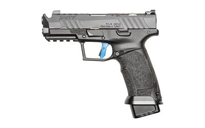 Tisas PX-9 2.0 Duty Comp 9mm, 4.11 in Barrel, Black, Adjustable Sights