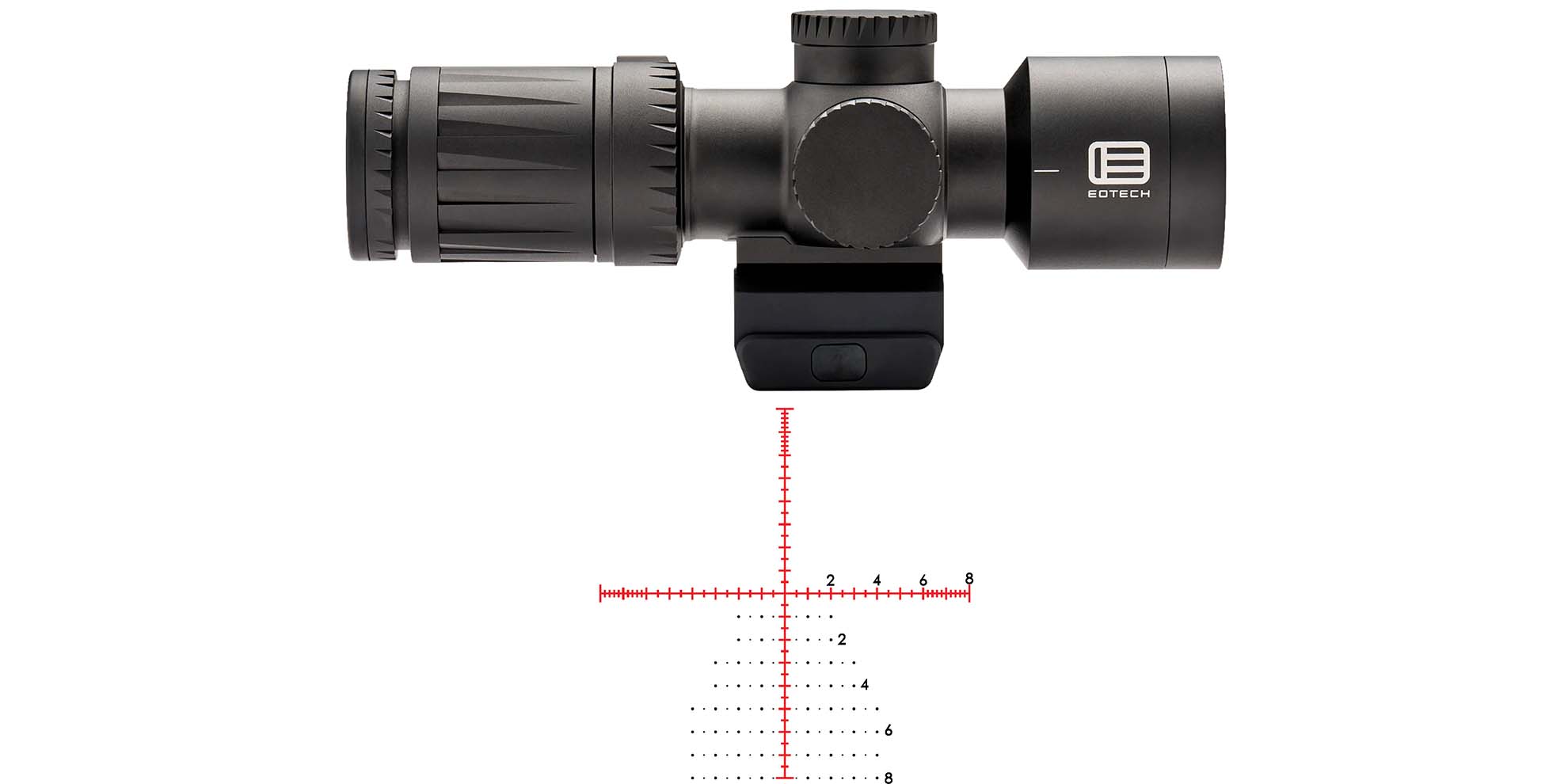 EOTech Vudu 4-12x36 Short FFP MD5 Illuminated MRAD Rifle Scope
