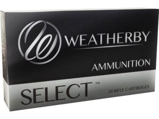 Weatherby 25WBY RPM 133gr Berger ELHNT Centerfire Rifle Ammunition (20 Rounds)