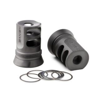 Banish Gold 30 Muzzle Brake 1/2x28 Threads