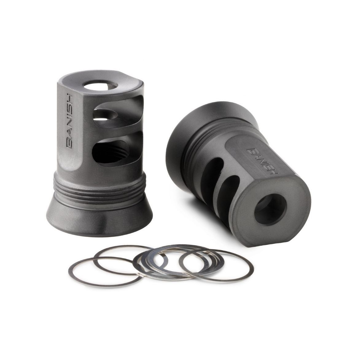 Banish Gold 30 Muzzle Brake 1/2x28 Threads
