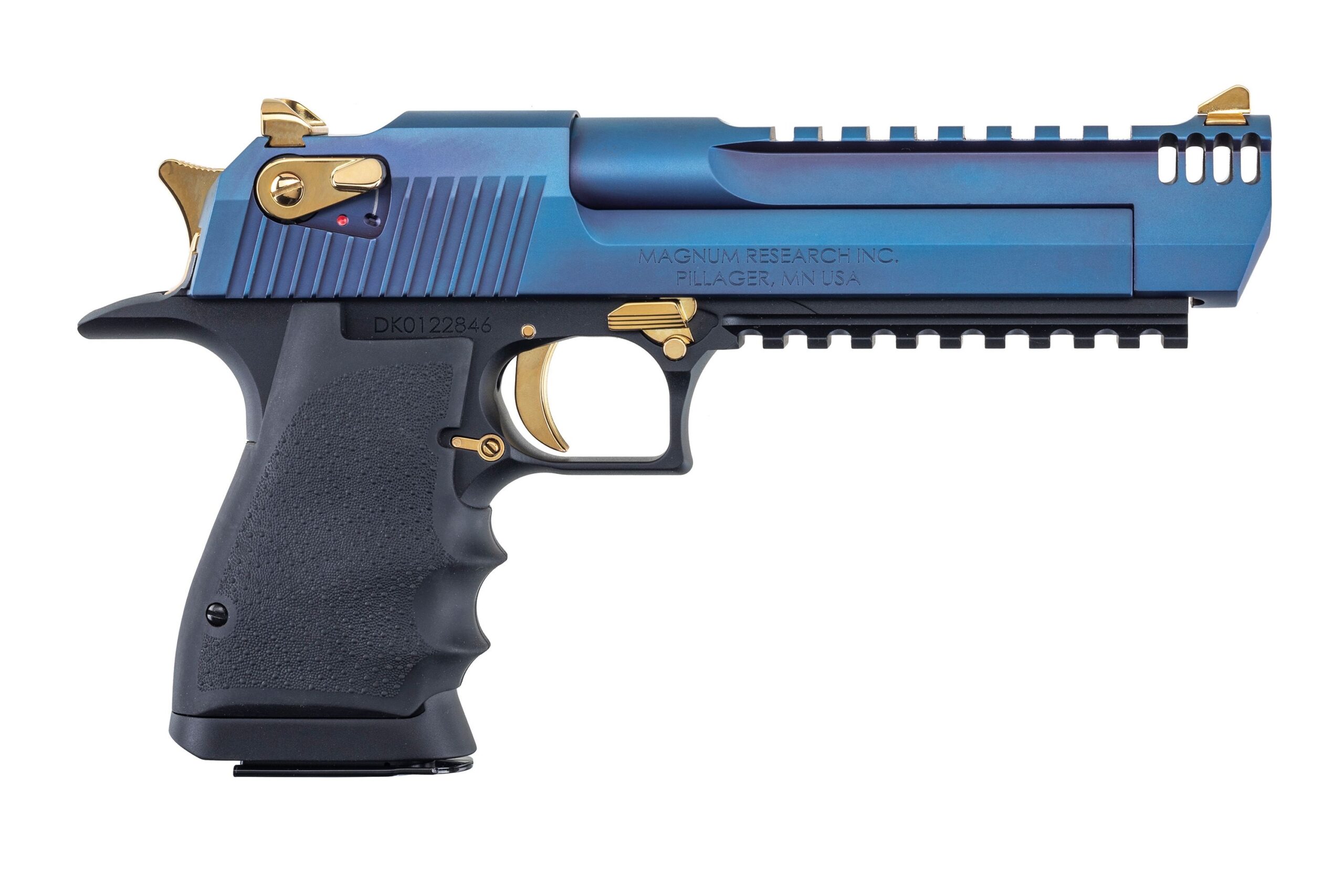 Magnum Research Desert Eagle L6 .50 Action Express 6" 7+1 Rounds Carbo Blue/Black