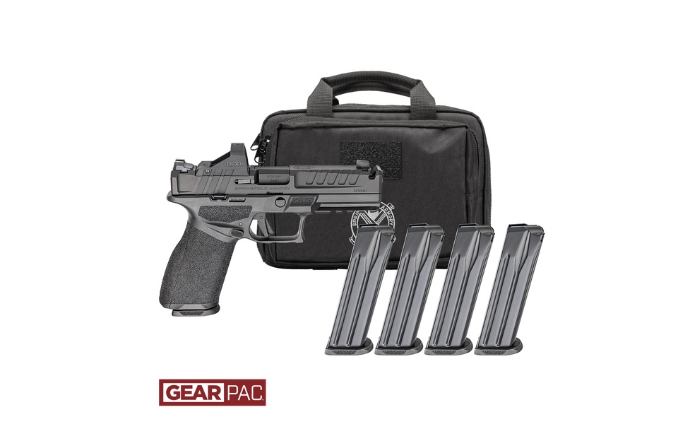 Springfield Armory Echelon Comp 9mm 4 in Barrel, 10+1 Rds, Black Melonite