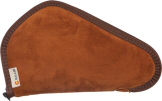 Allen 86-13 Suede Handgun Case 13 in, Lockable, Rus Brown