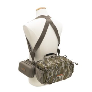 ALPS Brands Turkey Tracker Waist Pack, Magnetic Lid Closure, Mossy Oak Bottomland