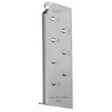 Chip McCormick Shooting Star Officer's 1911 Magazine, .45 ACP, Stainless Steel, 7-Round