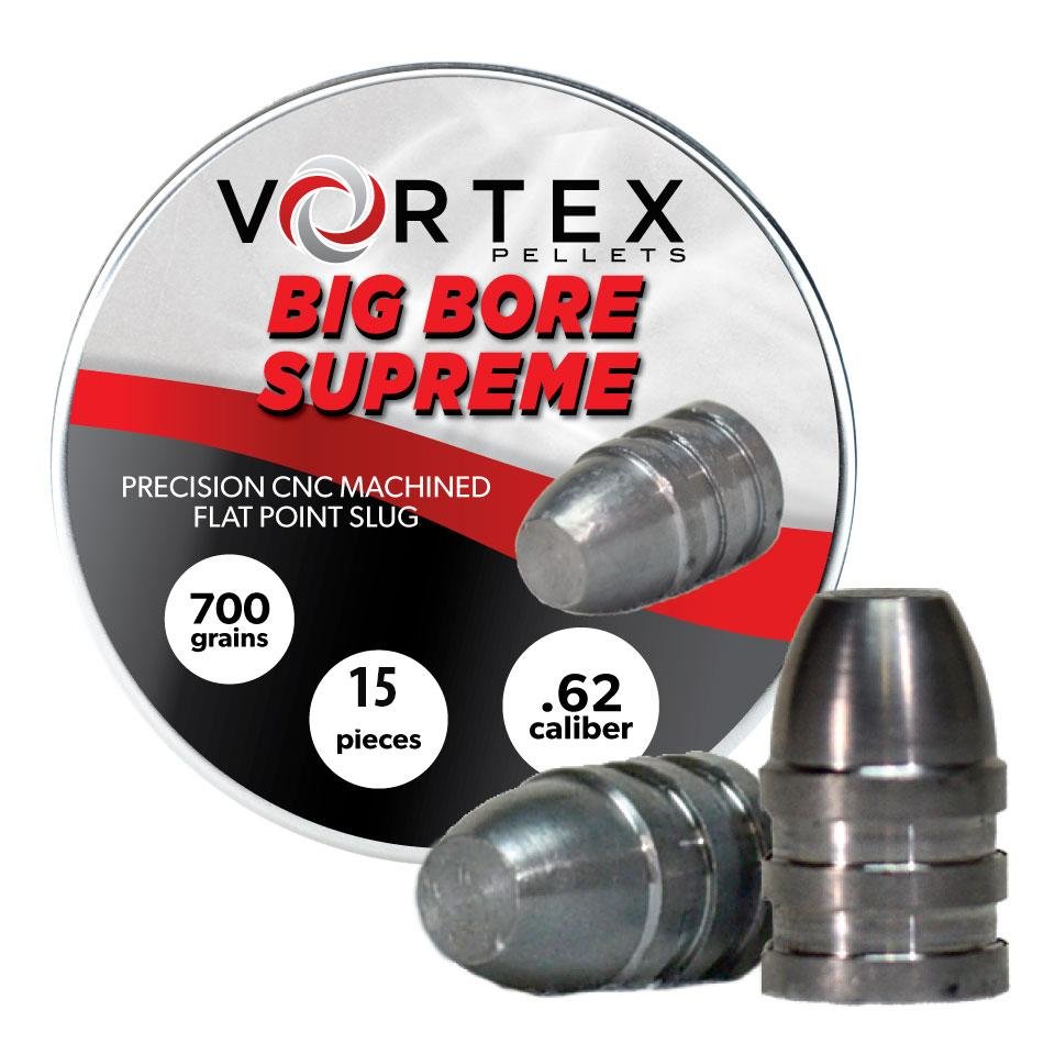 Hatsan USA / Escort Shotguns Vortex Big Bore Supreme .62 Cal Air Rifle Pellets 700 gr (15/ct)