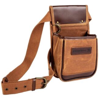 Remington FPSP Premium Shell Pouch (Tan) 18 oz Waxed Canvas