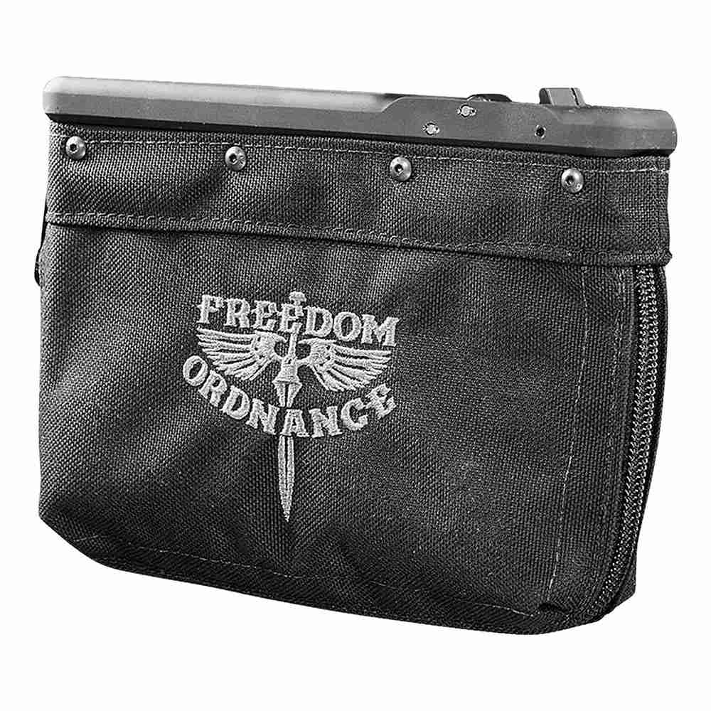 Freedom Ordnance FM-9 9mm Waist Belt Bag, Black, 100 Rounds
