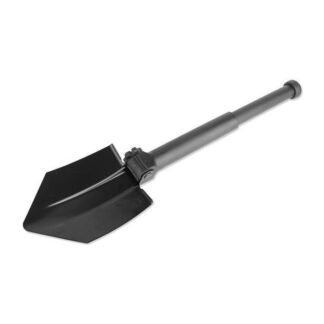 Glock Entrenching Tool Folding Shovel with Saw, Black Oxidized Hardened Steel (46-63 cm)