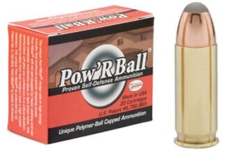 Glaser Pow'RBall .38 Special +P 100 gr JHP 1150 fps 20 Rounds