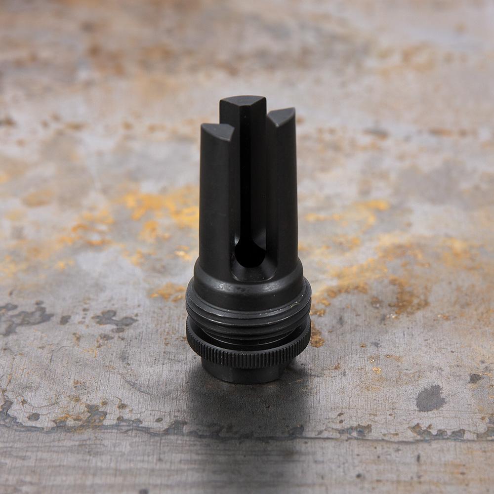 SilencerCo ASR Flash Hider M15x1 .308 / 7.62 NATO Nitride Black