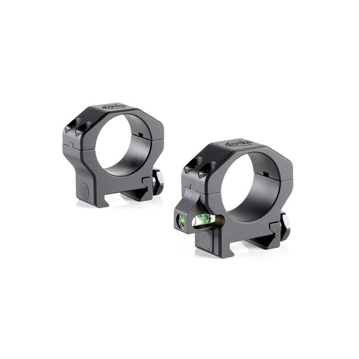 RUFFS PRECISION RPM Precision 35mm Low .885" Scope Rings with Co-Linear Bubble Level