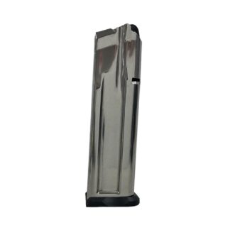 Check-Mate Industries CM10-2011-126-S 9mm Luger 15-Round Stainless Steel Magazine