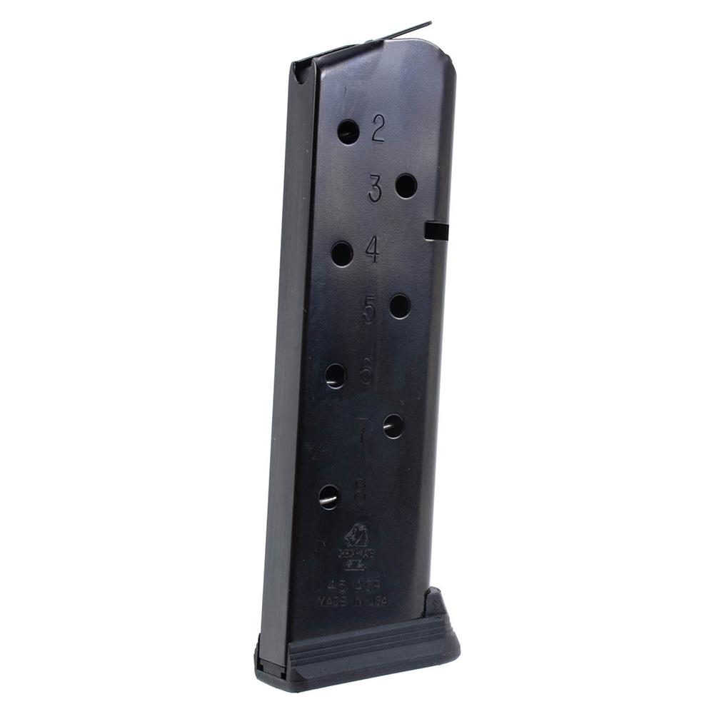 Check-Mate Industries Full Size 1911 .45 ACP 8-Round Magazine Black