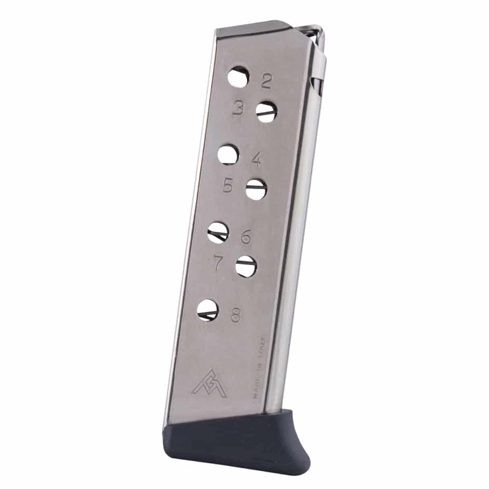 Mec-Gar Walther PP & PPK/S Magazine Nickel .32 ACP, 8 Rounds with Finger Rest