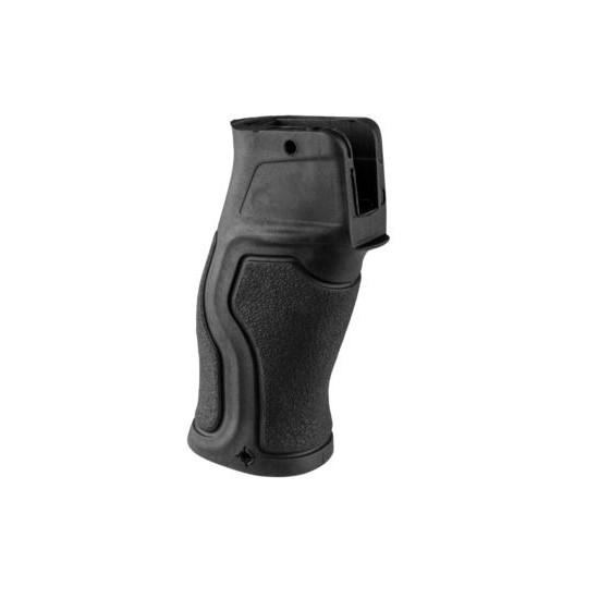 FAB Defense Gradus Pistol Grip with AR-Style Beavertail, Rubberized Ergonomic, Black