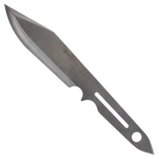 Smith & Wesson Bullseye Throwing Bowie Knife 7" Fixed Blade Silver