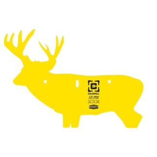 Caldwell AR500 Steel Deer Hanging Target Yellow (3/8 in Steel)
