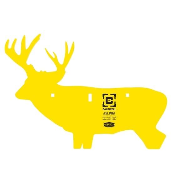 Caldwell AR500 Steel Deer Hanging Target Yellow (3/8 in Steel)