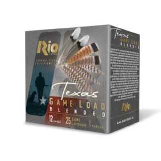Rio Texas Game Blended HV Lead 12 Gauge 2-3/4 in, 1-1/4 oz, #7.5 & 9, 25 Rounds