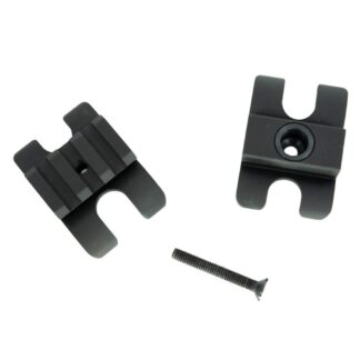 SDS Imports MAC 1014 Barrel Clamp with Picatinny Rail and QD Socket, Anodized Black