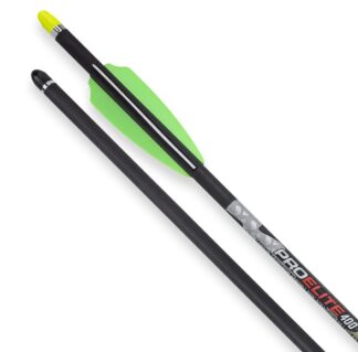 Tenpoint Pro Elite 400 20 in Carbon Crossbow Arrows with White Alpha-Nock (3-Pack)