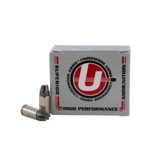 Underwood Ammo 875 Xtreme Defender 9mm Luger 90 gr Solid Monolithic, 1400 fps, 20 Rounds