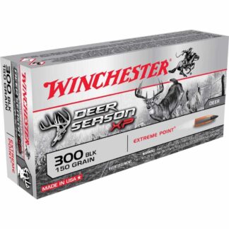 Winchester Deer Season XP .300 AAC Blackout 150 gr Ballistic Tip, 20 Rounds Per Box