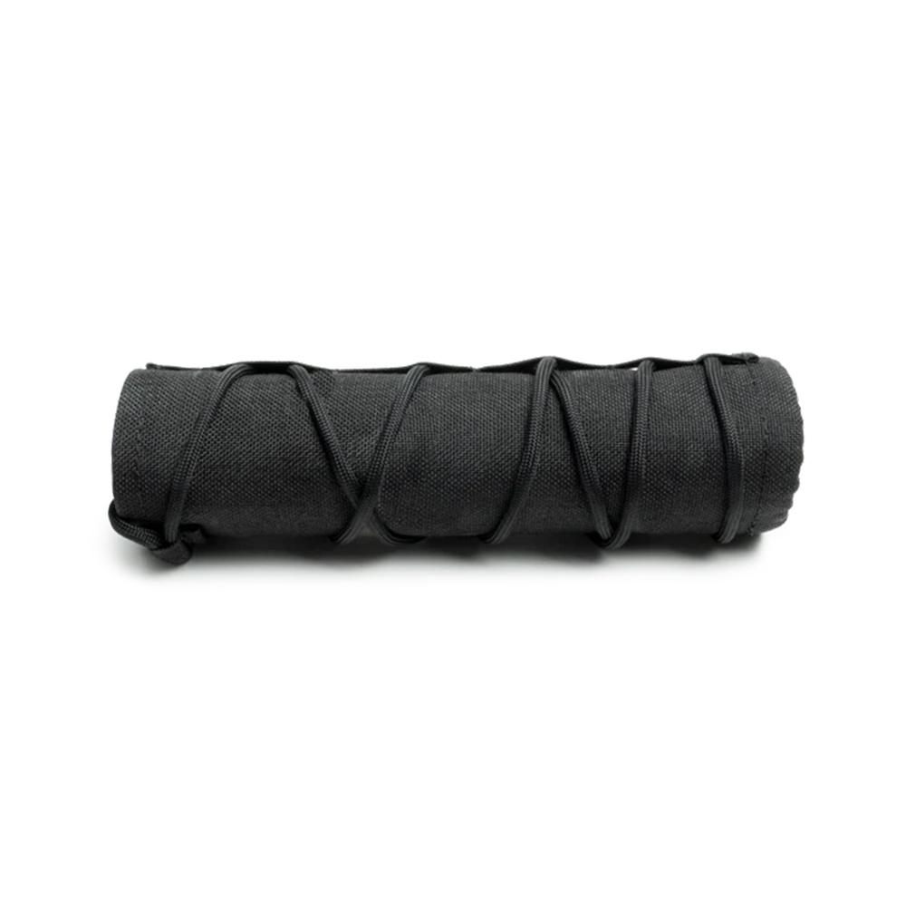 GrovTec Suppressor Cover 6 in Black, 1.75 in Diameter Fit