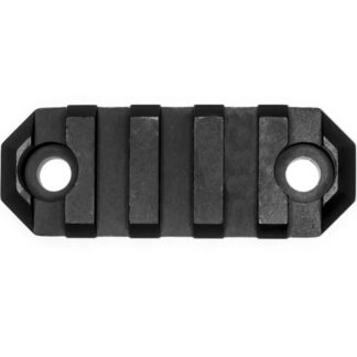 GrovTec Picatinny Rail 5-Slot M-Lok 2.2 in Black Anodized Aluminum
