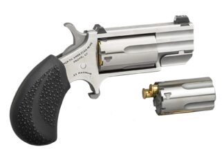 North American Arms Pug 22 Magnum/22 LR Single-Action 1 in Stainless Barrel, 5 Rounds