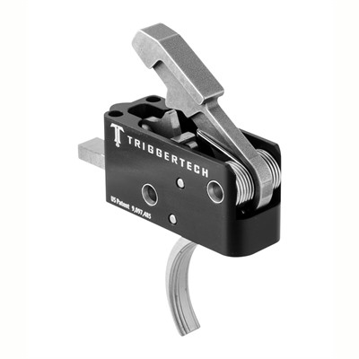 Trigger Tech Competitive Primary Two-Stage Curved Trigger 3.50 lb Draw Weight for AR-15 Right