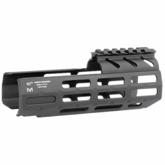 Midwest Industries MPX 6.5 in M-LOK Drop-In Aluminum Handguard, Black