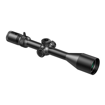 Swamp Fox Kentucky Long Precision 2-12x44 FFP Illuminated Sharpshooter Grid MOA, Black