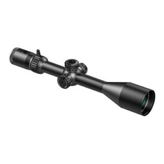 Swamp Fox Kentucky Long Precision 3-18x50 FFP Illuminated Sharpshooter Grid MOA Scope, Black