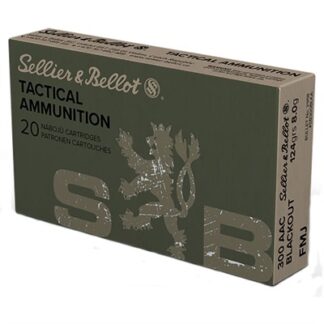 Sellier & Bellot SB300BLKA .300 AAC Blackout 124 gr FMJ 20-Round Box