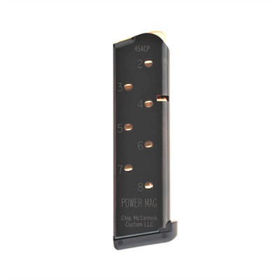 Chip McCormick Power Magazine Government 8-Round Black