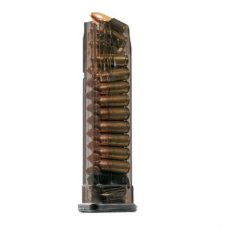 Elite Tactical Systems Group 21-Round 9mm Magazine for Smith & Wesson M&P, Carbon Smoke
