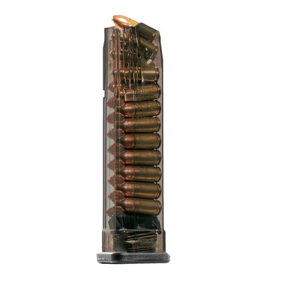 Elite Tactical Systems Group 21-Round 9mm Magazine for Smith & Wesson M&P, Carbon Smoke