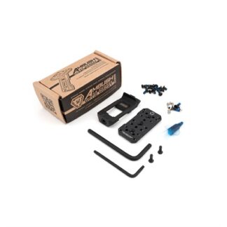 Strike Industries Ambush 45-Degree Optic Mount for Picatinny Rail, 2.05 in Length, Black Anodized