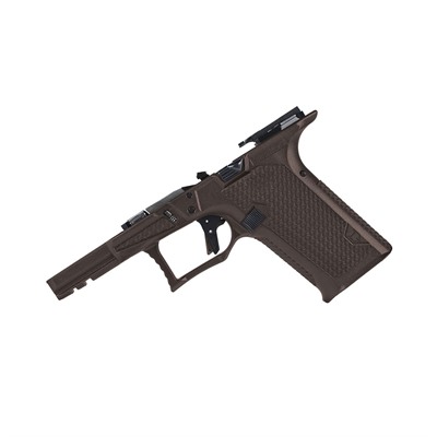 Lone Wolf Distributors Dusk Compact Textured Complete Frame, Built, Brown, 7 in