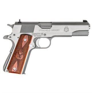 Springfield Armory 1911 Mil-Spec .45 ACP 5 in Stainless 7+1 Single Action Semi-Auto Pistol